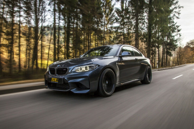 BMW M2 con Assetto a ghiera ST XTA plus 3 