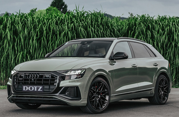 Audi Q8 con cerchi DOTZ Longbeach da 22 pollici