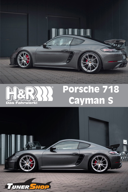 KIT MOLLE REGOLABILE H&R PER PORSCHE 718 CAYMAN S